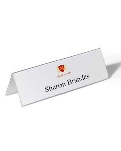 Name badge & card holder 86x300mm - 8053