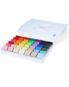 MIYA Gouache Paint Set, 42 Colors x 80 ml Unique Jelly Cup Design
