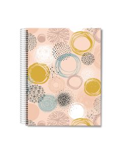 5 Subject Hard Cover University Book U5-01