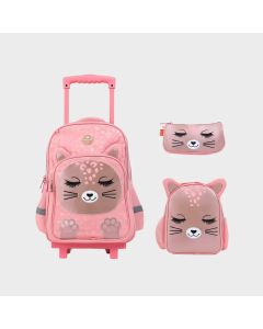 School Bag Glossy Bird set 17 Inch GB5234T