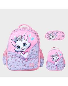 SCHOOL BAG GLOSSY BIRD 17 INCH GB5204 Cat