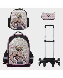 School Bag Glossy Bird 18 inch Set - GB5250TB