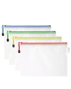 Deli Assorted Zip Bag A4 - 5654