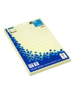 Note Pad 100x150mm Yellow Ruled 100sht UPM - 566901