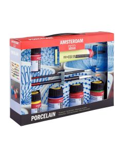 Porcelain Paint Set - 5 x 16 ml + 20 ml Contour Paint