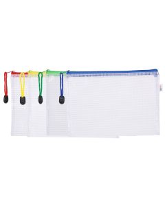 Deli Assorted Color Zip Bag A5 - 5656