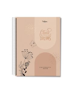 6 Subject Hard Cover University Book U6-01