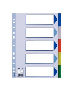 Divider 1 - 5 Colour Plastic