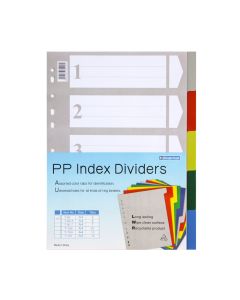Divider 1 - 5 Colour Plastic