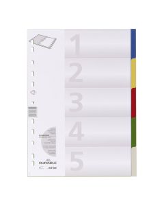 Divider 1 - 5 Colour Plastic