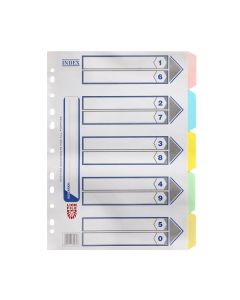 Divider 1 - 5 Colour Manila