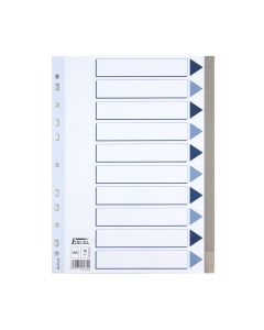 Divider 1 - 10 Grey Plastic