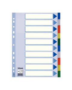 Divider 1 - 10 Colour Plastic