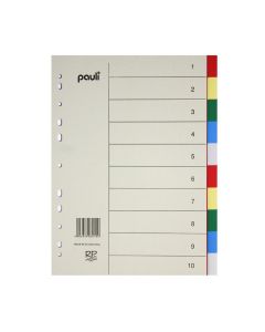 Divider 1 - 10 Colour Plastic