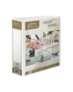 Ring Binder 65mm 4 Ring A4 White