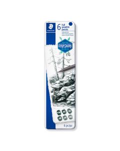 Staedtler Mars Lumograph pure graphite 100G Set of 6