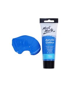 Mont Marte Studio Acrylic Paint 75ml - Deep Cyan