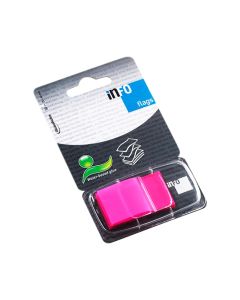 Note Flags Paper card 1x25x43mm 50sht Pet Foil Pink UPM - 772829
