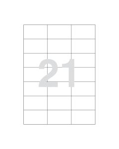 Agipa 21 labels 70x42mm A4
