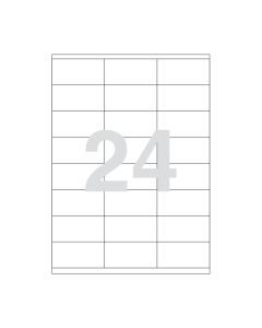 Agipa 24 labels 70x35mm A4