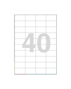 Agipa 40 labels 52.5x29.7mm A4