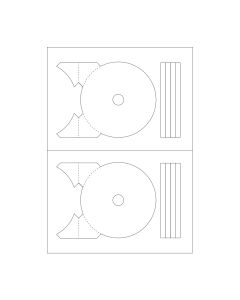 Agipa 2cd labels 117.5mm A4