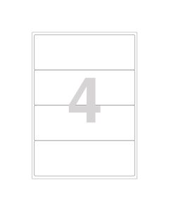 Agipa Box file labels Assorted Colour 190x60mm (L)