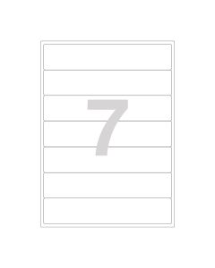 Agipa Box file labels Assorted Colour 190x38mm (N)