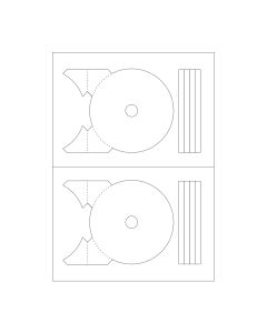 Agipa CD-DVD Glossy labels