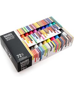 Liquitex BASICS Acrylic Paint Set, 72 x 22ml