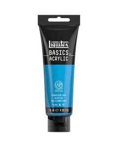 Liquitex Basics Acrylic 118ml Fluorescent Blue
