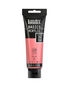 Liquitex Basics Acrylic 118ml Rose Pink