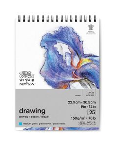 Winsor & Newton Drawing Pad - 9" x 12", Medium