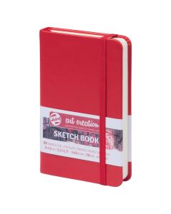 Sketchbook Black Red 9 x 14cm 140gsm Royal Talens - 9314201M