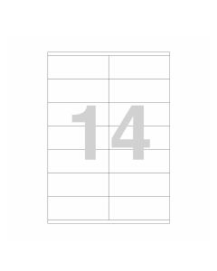 Laser Label 105x42.69 A4-14 Labels Champs