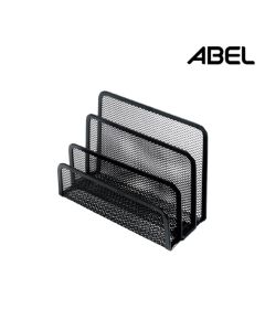 Mesh Wire Letter Holder Black - ABEL 03303