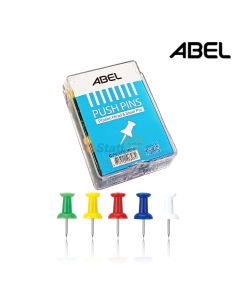 Push Pin Asst. Color Abel - 40307