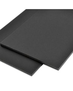 Foam board 100x70cm 2 side black 5mm