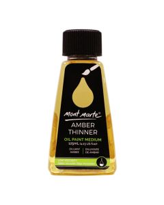 Mont Marte Premium Amber Thinner 125ml MOMD1210