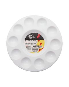 Mont Marte Round Plastic Palette 17cm