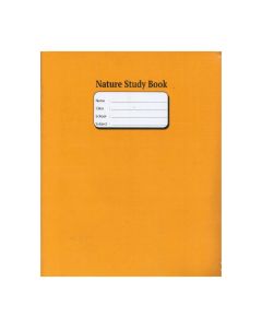 Nature Study Book 10x8 60L Brown Cover PVC Falcon 00341