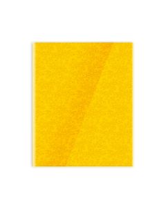 Single Line Book 10x8" Transparent Yellow 60/S PVC Falcon