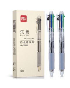 Deli Multi-color Ballpoint Pen Roller Ball Pens - 1pc