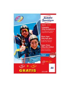 Superior Inkjet photopaper A4 2572-40P