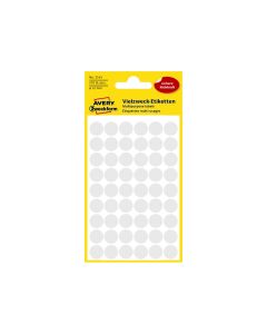 Colour Coding Dots 12mm White 270 St./pcs 3145 Avery