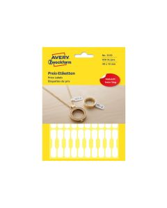 Price Label Jewelry price tag 49x10mm 930 St./pcs. Avery - 3335