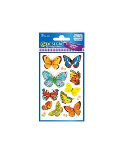 Creative Stickers Butterfly Paper 3SH 4462 Avery