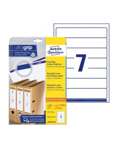 Label 38x192mm 25S Avery