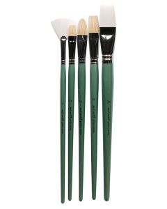 Mont Marte Gallery Series Brush Set Oils 5pc - 25