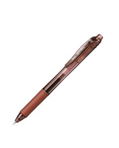 Pentel EnerGel X Retractable Liquid Gel Pen - 0.5mm - Brown